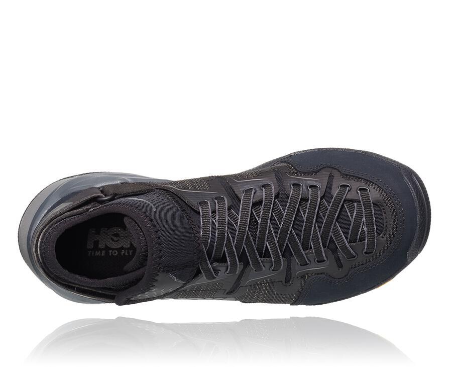 Trail Shoes Mens - Hoka One One Arkali - Black - ZPFJNMQ-80